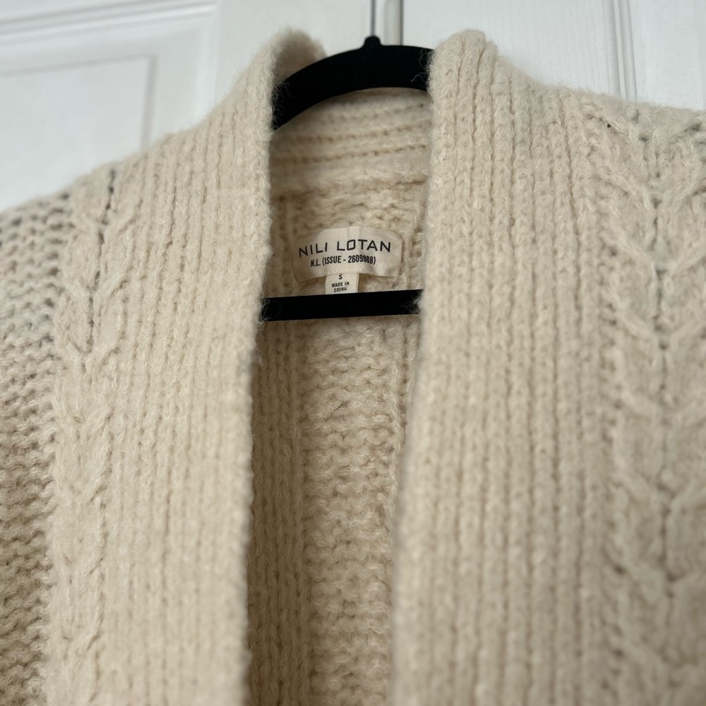 Nili Lotan Cream Women's Sweater